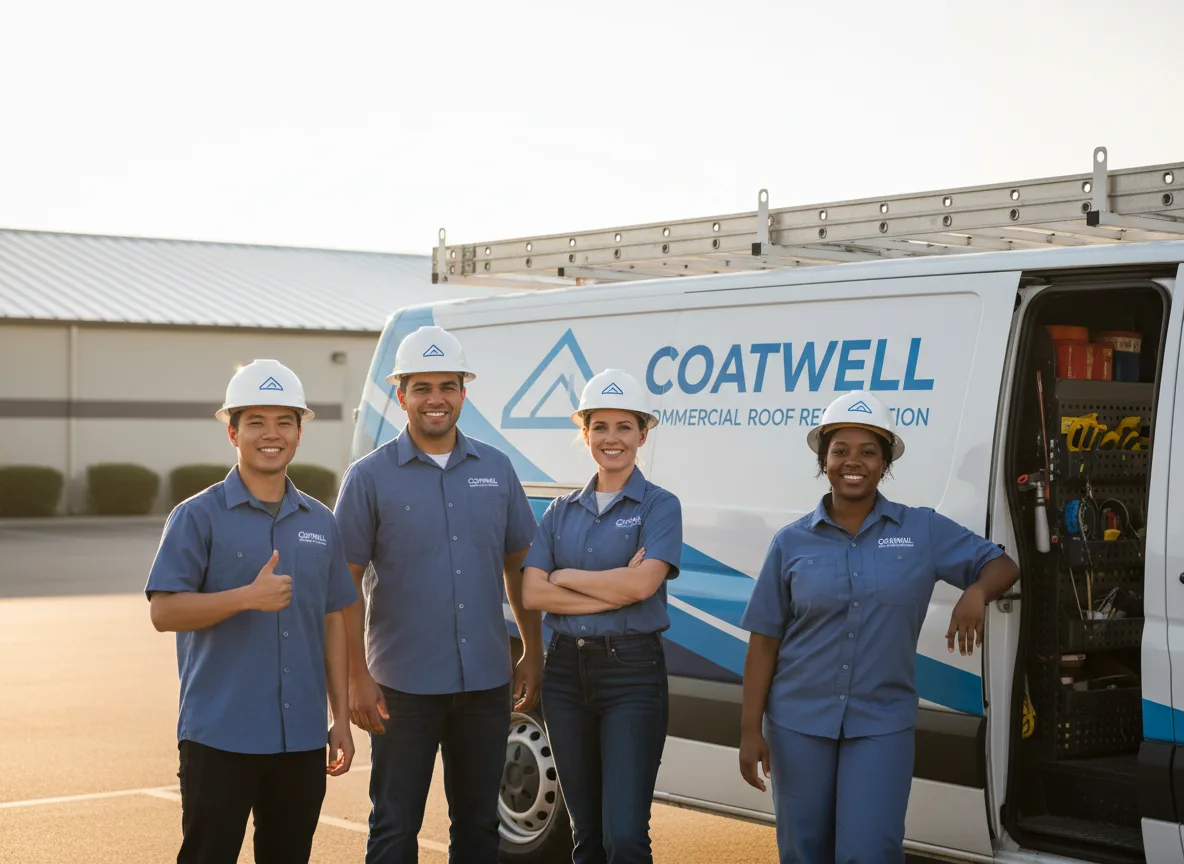 Commercial roof coating company in Nevada, IA